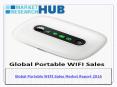 Global Portable WIFI Sales Market Report 2016 PowerPoint PPT Presentation