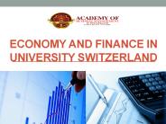 Economy and Finance in UNIVERSITY SWITZERLAND