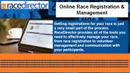 Online Race Registration &  Management