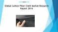 Global Carbon Fiber Cloth Market Research Report 2016 PowerPoint PPT Presentation