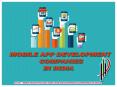 Mobile App Development Companies in India | Mobile App Companies