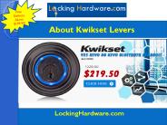 About Kwikset Levers - Locking Hardware
