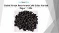 Global Green Petroleum Coke Sales Market Report 2016 PowerPoint PPT Presentation