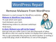 Repair and securing WordPress - WordPress Repair