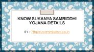 Sukanya samriddhi yojana interest rate