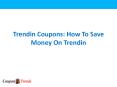 Trendin Coupons