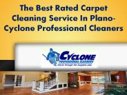 The Best Rated Carpet Cleaning Service In Plano- Cyclone Professional Cleaners