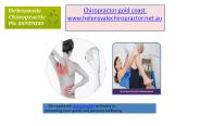 Chiropractor gold coast