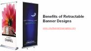 Benefits of Retractable Banner Designs