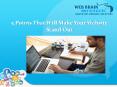 5 Points That Will Make Your Website Stand Out | Web Brain InfoTech PowerPoint PPT Presentation
