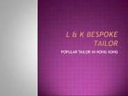Tailor Made Suits in Hong Kong 