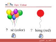 Colours in Chinese