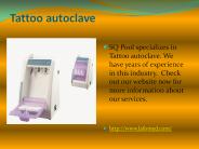 Tattoo autoclave