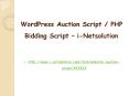 WordPress Auction Script / PHP Bidding Script – i-Netsolution PowerPoint PPT Presentation