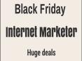 Black Friday Deals for Internet Marketers & Bloggers