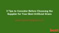 Tips in Choosing the Supplier for Your Best Artificial Grass PowerPoint PPT Presentation