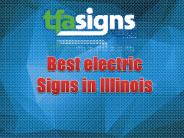 Best electric Signs in Illinois