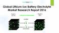 Global Lithium-ion Battery Electrolyte Market Research Report 2016 PowerPoint PPT Presentation