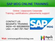 SAP MDG ONLINE TRAINING IN HYDERABAD
