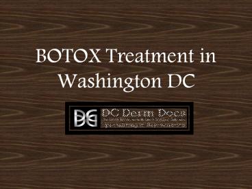 Botox DC