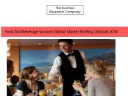 Food And Beverage Services Global Market
