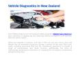 Vehicle Diagnostics in New Zealand PowerPoint PPT Presentation
