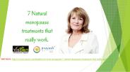 Natural menopause symptoms that really work