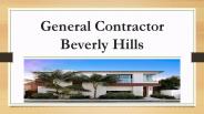 General Contractor Beverly Hills