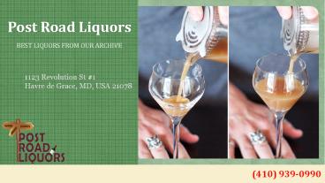 Well known Liquor Store in Havre De Grace, MD