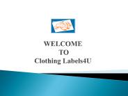 Custom Woven Clothing Labels - Clothinglabels4u.com