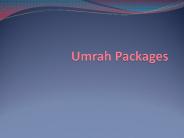 Umrah packages for London