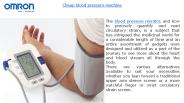 Cheap blood pressure machine