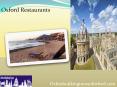 Oxford Restaurants PowerPoint PPT Presentation