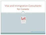 Visa and Immigration Consultants