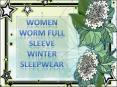 Women Worm Winter Wool Night Gown PowerPoint PPT Presentation