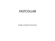 bulk email service - fastcollab