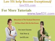 Law 531 help Become Exceptional / law531.com