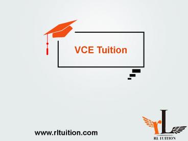 VCE Best Tutor