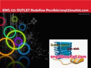 ENG 125 OUTLET Redefine Possible/eng125outlet.com