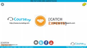 FREE TOP 10 BIG DATA HADOOP BLOGS