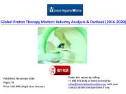 Global Proton Therapy Market Analysis 2016