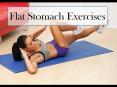 Flat Stomach Exercises PowerPoint PPT Presentation