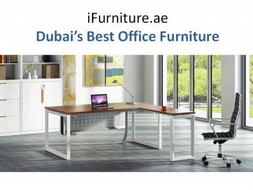 Dubai's Best Office Furniture
