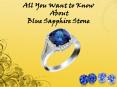 All You Want to Know About Blue Sapphire Stone PowerPoint PPT Presentation