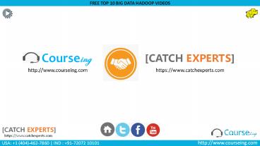 FREE TOP 10 BIG DATA HADOOP VIDEOS