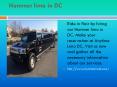 Hummer limo in DC PowerPoint PPT Presentation
