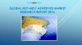 Global Hot-Melt Adhesives Market Research Report 2016 PowerPoint PPT Presentation