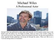 Michael Wiles - A Professional Actor