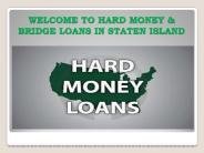 Bridge Loan Staten Island