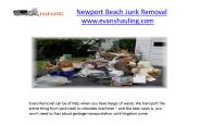 Newport Beach Junk Removal